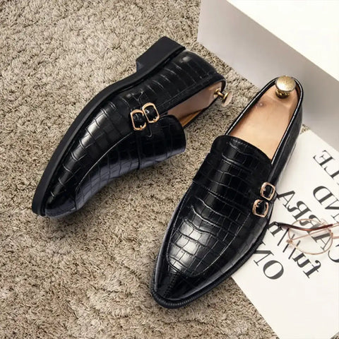 Stessil-Scarpe Con Fibbie Uomo